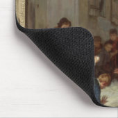 Tapis De Souris Enfants chassant un rat (Coin)