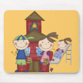 Tapis De Souris Enfants et T-shirts et cadeaux d'école (Devant)