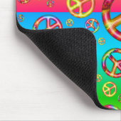 Tapis De Souris Enfants fous couleurs PAIX OUT-Computer Mousepad (Coin)