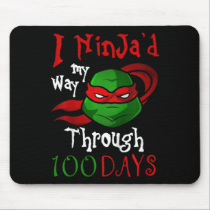 Tapis De Souris Enfants I ninja'd mon chemin à travers 100 jours p