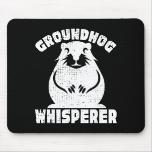 Tapis De Souris Enfants Jour de la marmotte Garçon Fille Mignonne