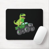 Tapis De Souris Enfants Jour de la Saint Patrick T Rex équitation  (Avec souris)