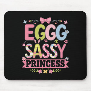 Tapis De Souris Enfants Jour de Pâques Œuf-stra Sy Princesse Fille