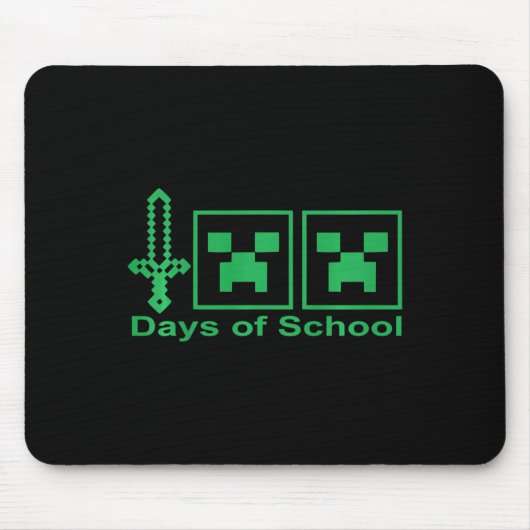 Tapis De Souris Enfants Joyeux 100 jours d'école Tee for Kids1 (Devant)