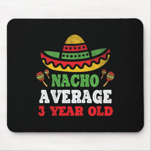 Tapis De Souris Enfants Nacho Moyenne 3 Ans Cinco De Ma