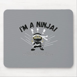 Tapis De Souris Enfants Ninja Bruyants
