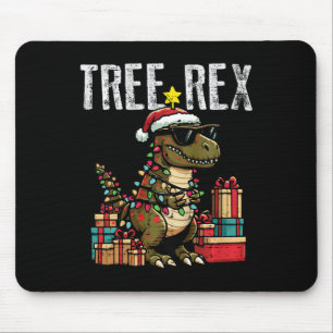 Tapis De Souris Enfants Noël Dinosaure Arbre Rex Xmas Trex Tout-Pe