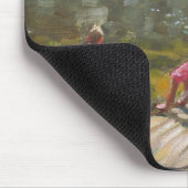 Tapis De Souris Enfants pêchant Looe les Cornouailles 2014 (Coin)