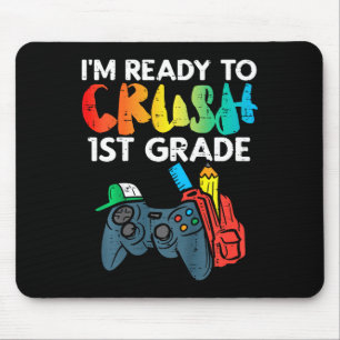 Tapis De Souris Enfants Prêts À Écraser 1ère Classe Premier Jeu Vi