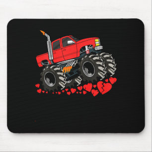 Tapis De Souris Enfants que j'écrase coeurs Saint-Valentin Monster