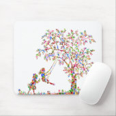 Tapis De Souris Enfants Rainbow (Avec souris)