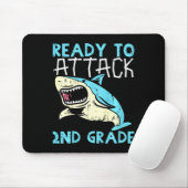 Tapis De Souris Enfants Requin Prêts à Attaquer 2e Année Second Pr (Avec souris)