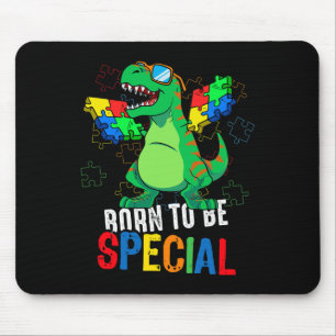 Tapis De Souris Enfants Sensibilisation sur l'autisme Dino Toddler