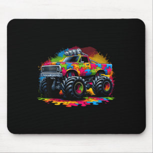 Tapis De Souris Enfants Sensibilisation sur l'autisme Puzzle Monst