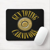 Tapis De Souris Enfermer Toting de Shell de carnivore d'arme à feu (Avec souris)