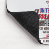 Tapis De Souris Engagement d'allégeance des États-Unis (Coin)