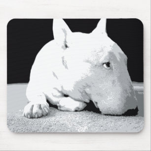 Tapis De Souris English Bull Terrier, Pop Art Print