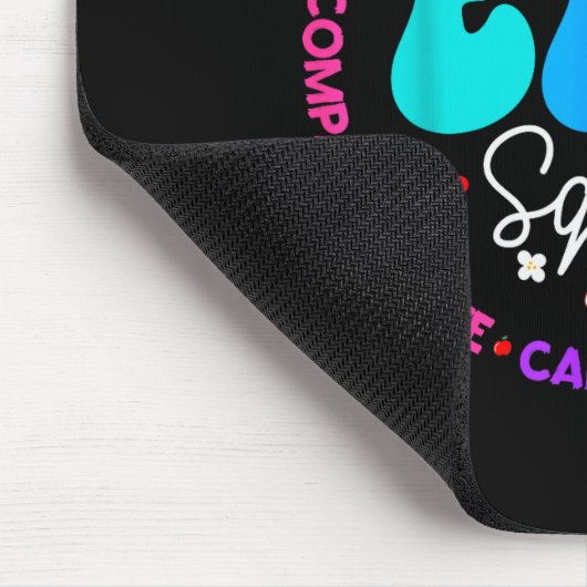 Tapis De Souris Enl Squad Teacher Squad English New Language Crew (Coin)