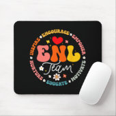 Tapis De Souris Enl Team Teacher English New Language Squad Crew (Avec souris)