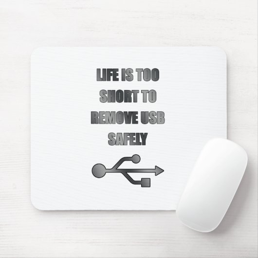 Tapis De Souris enlevez USB sans risque (Avec souris)