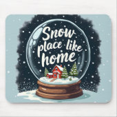 Tapis De Souris Enneigement comme maison vacances Citation (Devant)