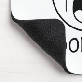 Tapis De Souris Ennuyeux blanc (Coin)