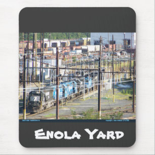 Tapis De Souris Enola Norfolk Southern Railroad Yard Harrisburg PA