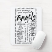 Tapis De Souris Énonciation d'ange (Avec souris)