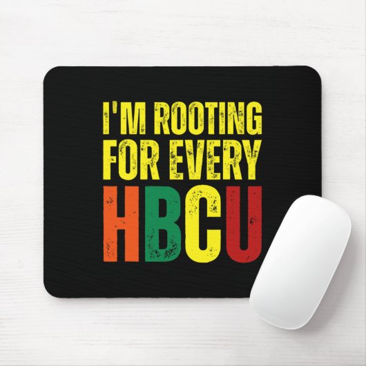 Tapis De Souris Enracinement Pour Chaque Hbcu Black History Colleg (Avec souris)