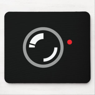 Tapis De Souris Enregistrement vidéo secret amusant Cameraman Hall