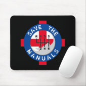TAPIS DE SOURIS ENREGISTRER LES MANUELS (Avec souris)