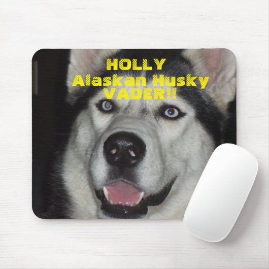 TAPIS DE SOURIS enroué d'Alaska ! ! ! (Avec souris)