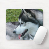 Tapis de souris enroué de profil (Avec souris)