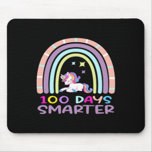 Tapis De Souris Enseignant 100e jour d'école 100 jours plus intell