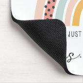 Tapis De Souris Enseignant Arc-en-ciel moderne (Coin)