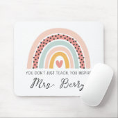 Tapis De Souris Enseignant Arc-en-ciel moderne (Avec souris)