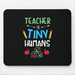 Tapis De Souris Enseignant Cadeau enseignant minuscules humains
