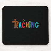 Tapis De Souris Enseignant Chrétien Enseigner Minuscules Disciples (Devant)