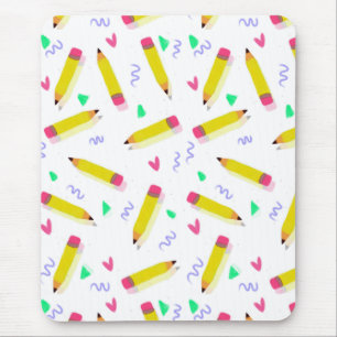 Tapis De Souris Enseignant d'art préscolaire bon fin d'année Ensei