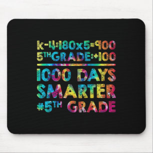 Tapis De Souris Enseignant De 1000 Jours Plus Intelligent 100 Jour