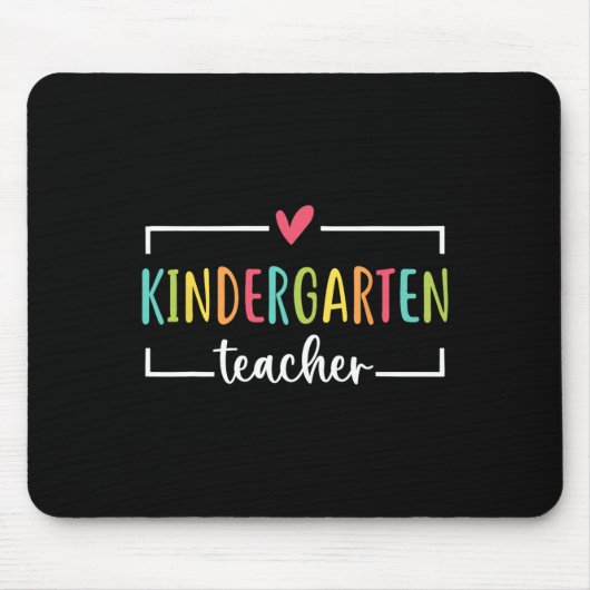 Tapis De Souris Enseignant de la maternelle Premier jour de l'écol (Devant)