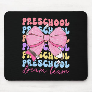 Tapis De Souris Enseignant de l'équipe de rêve de maternelle Arc R