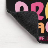 Tapis De Souris Enseignant de Première Année Conception de Typogra (Coin)
