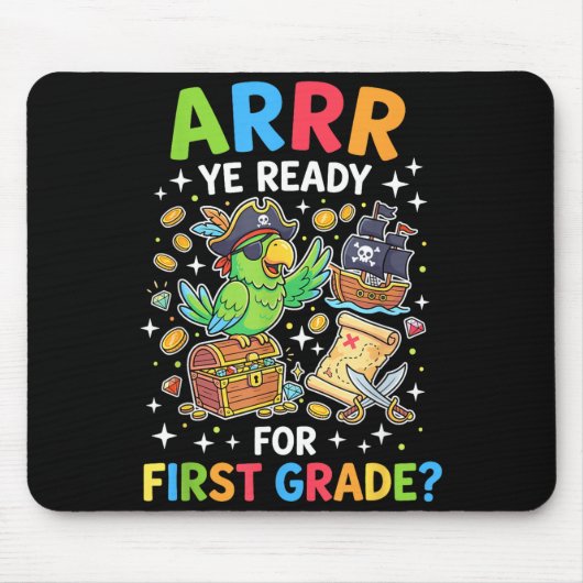 Tapis De Souris Enseignant de première année rentrée des classes p (Devant)