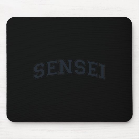 Tapis De Souris Enseignant des arts martiaux Sensei Instructeur de (Devant)