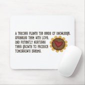 Tapis De Souris Enseignant des semences (Avec souris)