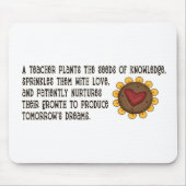 Tapis De Souris Enseignant des semences (Devant)