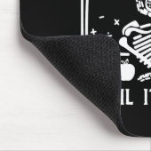 Tapis De Souris Enseignant d'Halloween, j'attendrai juste jusqu'à  (Coin)