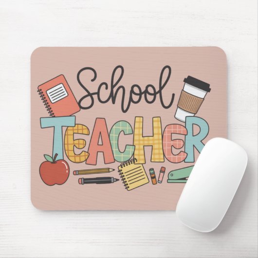 Tapis De Souris Enseignant enseignant les cadeaux des futurs leade (Avec souris)