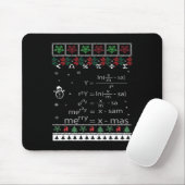 Tapis De Souris Enseignant Funky Math Noël Joyeux Noël En Eq Math (Avec souris)